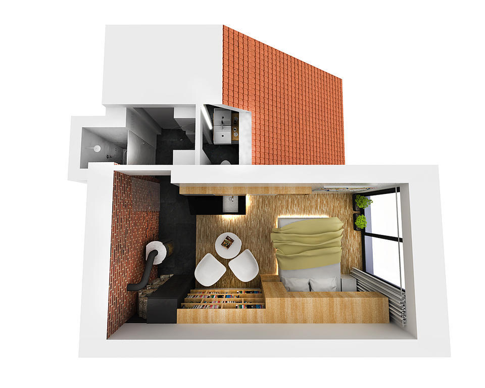 Living Showroom Brno Quarto foto